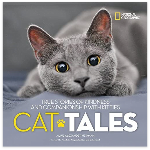 Cat Tales Cover with Grey Cat | National Geographic | Mieshelle Nagelschneider | Cat Behaviorist Cat Tales Cover with Grey Cat | National Geographic | Mieshelle Nagelschneider | Cat Behaviorist