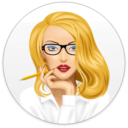 Mieshelle Nagelschneider avatar | Cat Behaviorist | thecatbehaviorclinic.com Mieshelle avatar with black glasses on | Mieshelle Nagelschneider | Cat Behaviorist | thecatbehaviorclinic.com